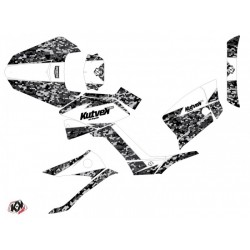 Kit Déco Quad Predator Kymco 300 MXU Blanc