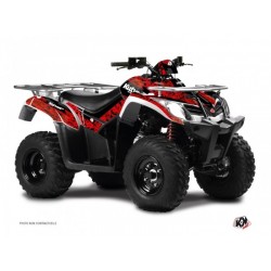 Kit Déco Quad Predator Kymco 300 MXU Rouge Noir