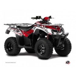 Kit Déco Quad Eraser Kymco 300 MXU Rouge Blanc