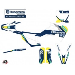 Kit Déco Moto Cross Rocky Husqvarna FC 450 Bleu