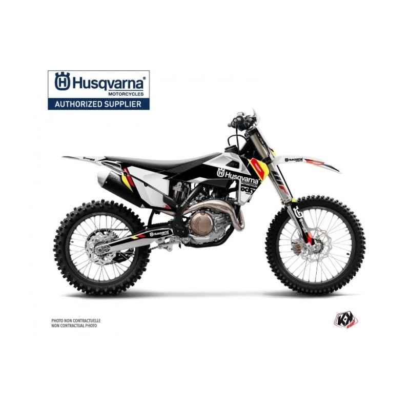 Kit Déco Moto Cross Rocky Husqvarna FC 450 Noir