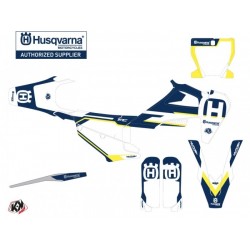 Kit Déco Moto Cross Nova Husqvarna FC 450 Bleu