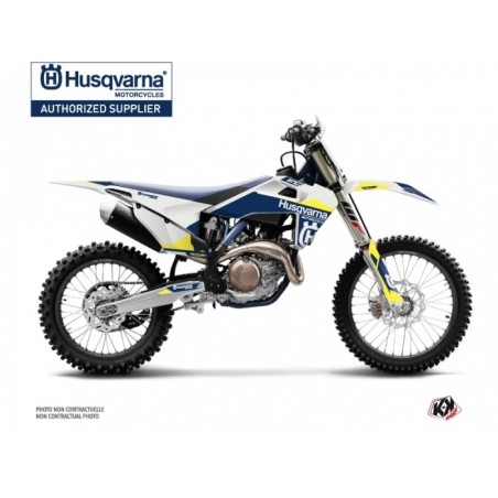 Kit Déco Moto Cross Orbit Husqvarna FC 450 Blanc