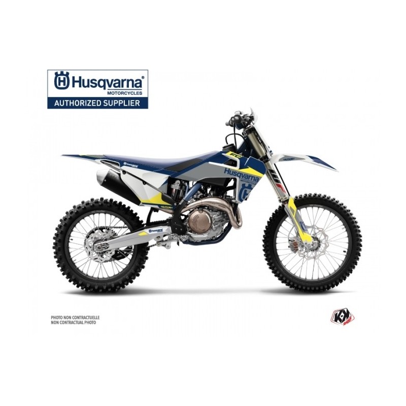 Kit Déco Moto Cross Orbit Husqvarna FC 450 Gris