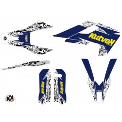 Kit Déco Moto Cross Predator Husqvarna FC-FE Violet Jaune LIGHT