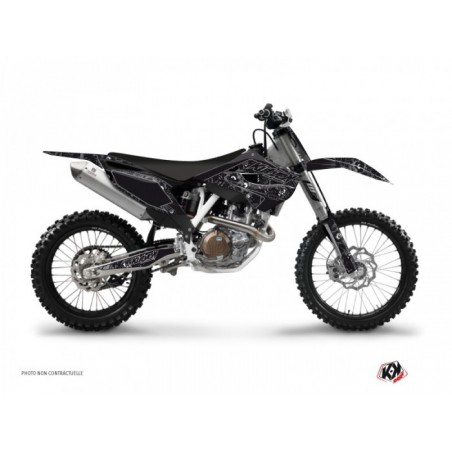 Kit Déco Moto Cross Zombies Dark Husqvarna FC 350 Noir