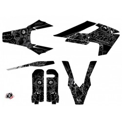 Kit Déco Moto Cross Zombies Dark Husqvarna FC 350 Noir LIGHT