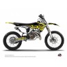 Kit Déco Moto Cross Eraser Fluo Husqvarna FC 350 Jaune