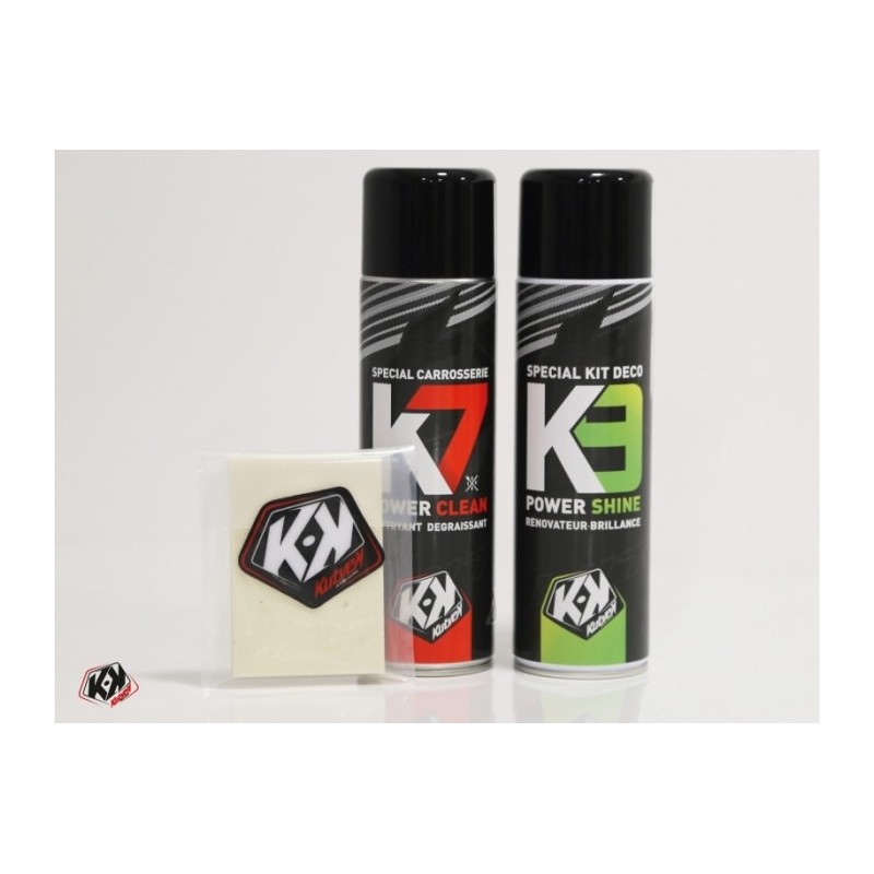 PACK Dégraissant K7 + Rénovateur Brillance K9 + Feutrine