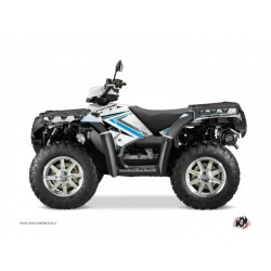 Kit Déco Quad Rock Polaris 550-850-1000 Sportsman Touring Blanc Bleu