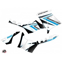Kit Déco Quad Rock Polaris 550-850-1000 Sportsman Touring Blanc Bleu