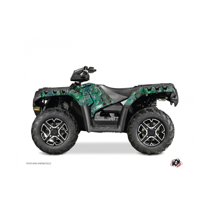 Kit Déco Quad Camo Polaris 550-850-1000 Sportsman Touring Vert