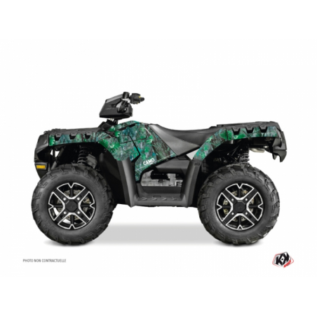 Kit Déco Quad Camo Polaris 550-850-1000 Sportsman Touring Vert