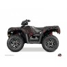 Kit Déco Quad Camo Polaris 550-850-1000 Sportsman Touring Noir Rouge