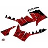 Kit Déco Quad Predator Polaris 550-850-1000 Sportsman Touring Rouge Noir