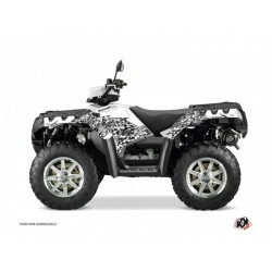 Kit Déco Quad Predator Polaris 550-850-1000 Sportsman Touring Blanc