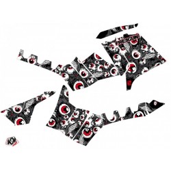 Kit Déco Quad Freegun Eyed Polaris 550-850-1000 Sportsman Touring Gris Rouge