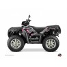 Kit Déco Quad Vintage Polaris 550-850-1000 Sportsman Forest Noir Rose