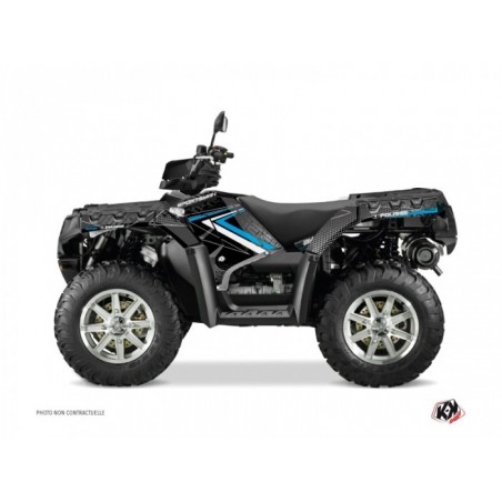 Kit Déco Quad Rock Polaris 550-850-1000 Sportsman Forest Noir Bleu