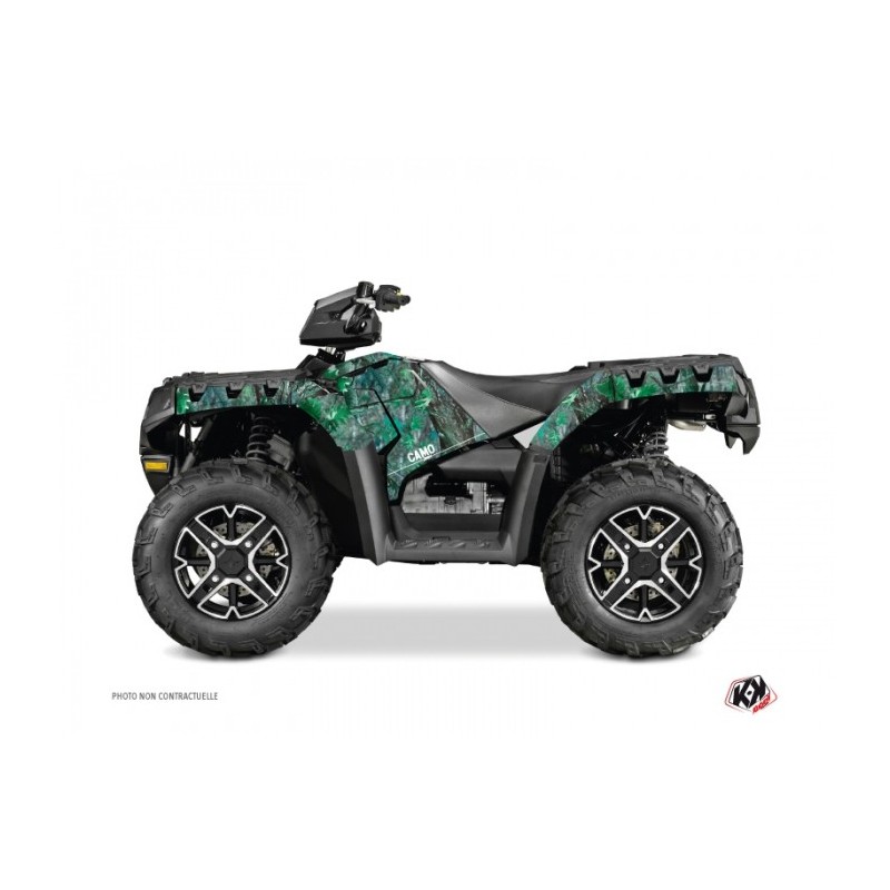 Kit Déco Quad Camo Polaris 550-850-1000 Sportsman Forest Vert
