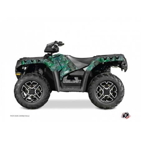 Kit Déco Quad Camo Polaris 550-850-1000 Sportsman Forest Vert