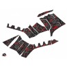 Kit Déco Quad Camo Polaris 550-850-1000 Sportsman Forest Noir Rouge