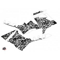 Kit Déco Quad Predator Polaris 550-850-1000 Sportsman Forest Blanc