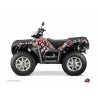 Kit Déco Quad Freegun Eyed Polaris 550-850-1000 Sportsman Forest Rouge Gris