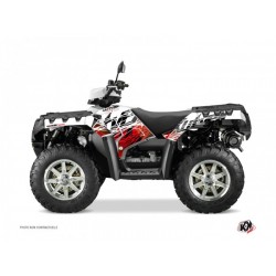 Kit Déco Quad Eraser Polaris 550-850-1000 Sportsman Forest Rouge Blanc