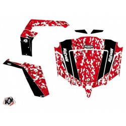 Kit Déco SSV Predator CF Moto Z Force 1000 Rouge