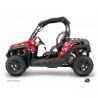 Kit Déco SSV Predator CF Moto Z Force 800 Rouge
