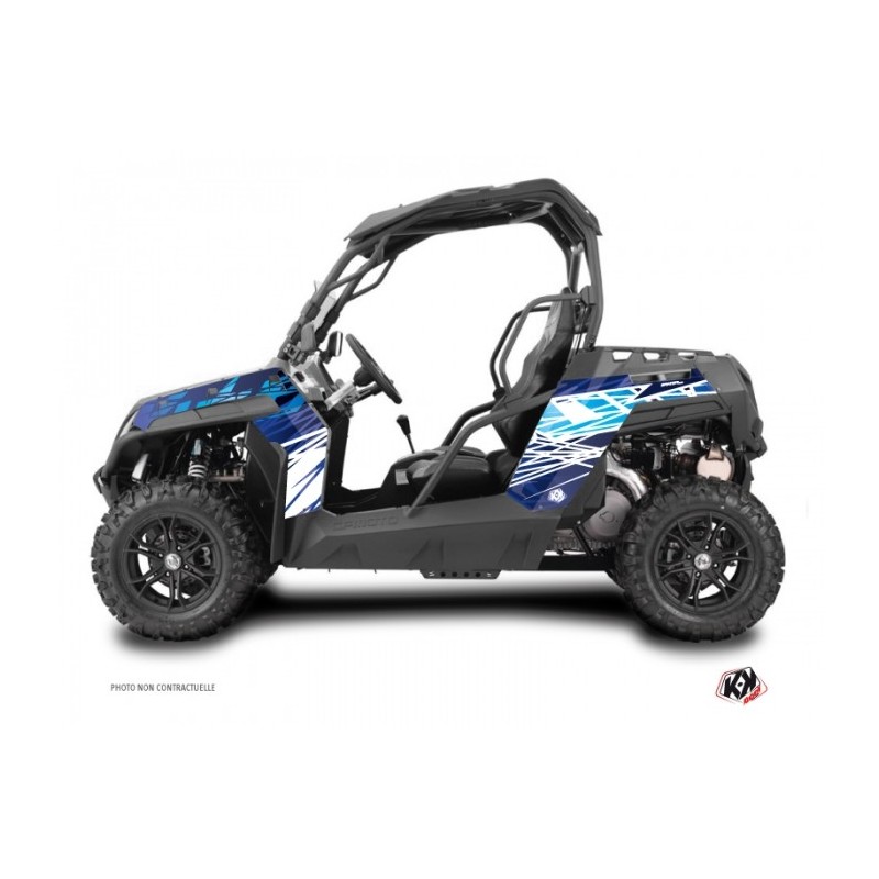 Kit Déco SSV Eraser CF Moto Z Force 800 Bleu