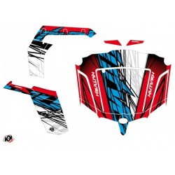 Kit Déco SSV Eraser CF Moto Z Force 800 Bleu Blanc Rouge