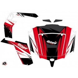 Kit Déco SSV Stage CF Moto Z Force 800 Noir Rouge