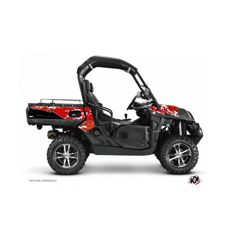 Kit Déco SSV Predator CF Moto U Force 800 Rouge