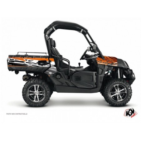 Kit Déco SSV Eraser CF Moto U Force 800 Orange Noir