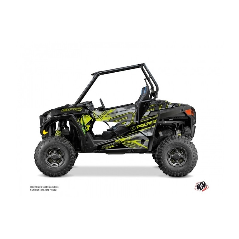 Kit Déco SSV Evil Polaris RZR 900 S Gris Vert