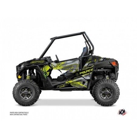 Kit Déco SSV Evil Polaris RZR 900 S Gris Vert