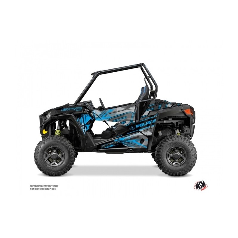 Kit Déco SSV Evil Polaris RZR 900 S Gris Bleu