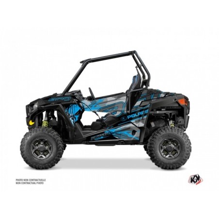 Kit Déco SSV Evil Polaris RZR 900 S Gris Bleu