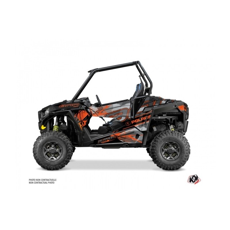 Kit Déco SSV Evil Polaris RZR 900 S Gris Orange