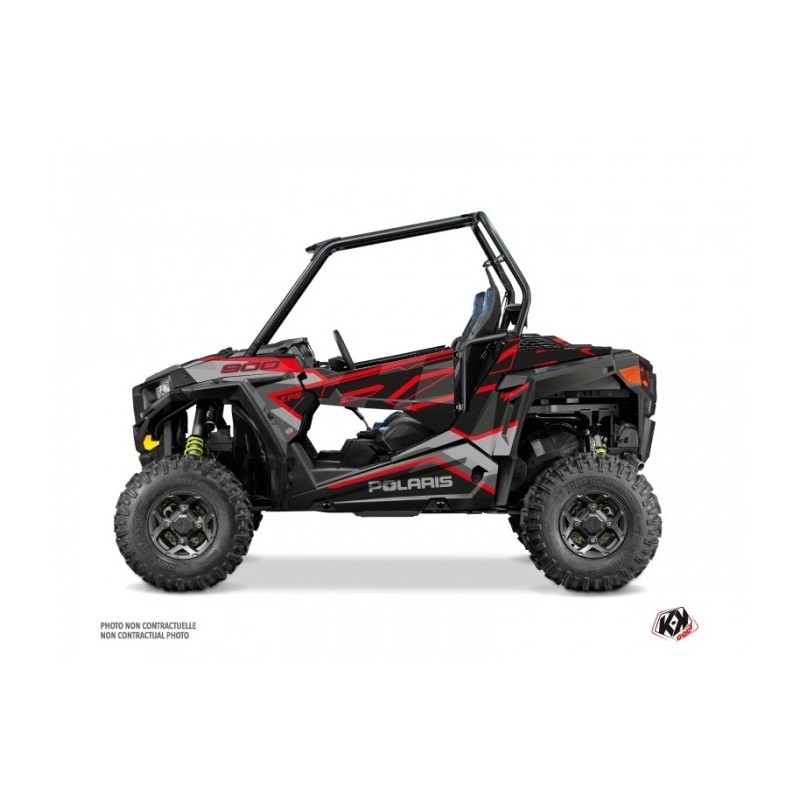 Kit Déco SSV Faster Polaris RZR 900 S Noir Rouge