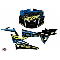 Kit Déco SSV Squad Polaris RZR 900 S Bleu Jaune