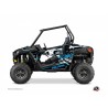 Kit Déco SSV Squad Polaris RZR 900 S Noir Bleu