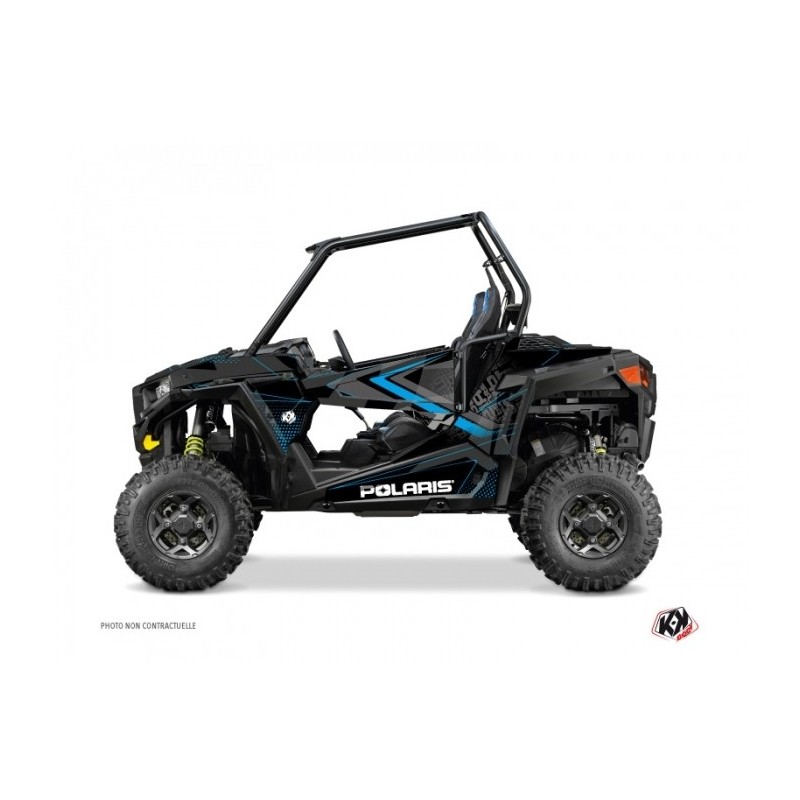 Kit Déco SSV Rock Polaris RZR 900 S Noir Bleu
