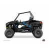 Kit Déco SSV Rock Polaris RZR 900 S Noir Bleu