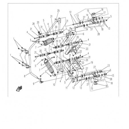 REAR SUSPENSION PROTECTOR(RH)