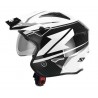 Casque Jet S769 TROOPER - Blanc Noir - 