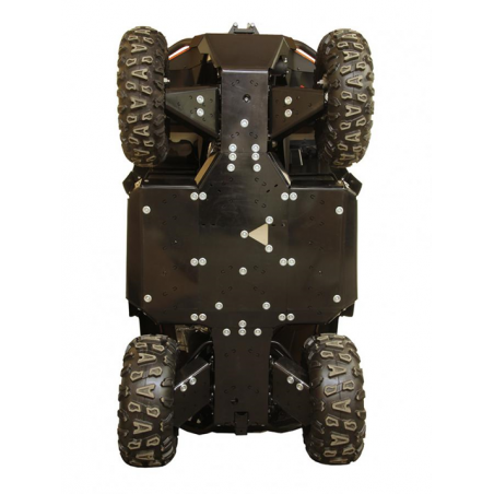 Kit protection chassis plastique PEHD 10mm.