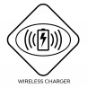 Support pour smartphone à induction